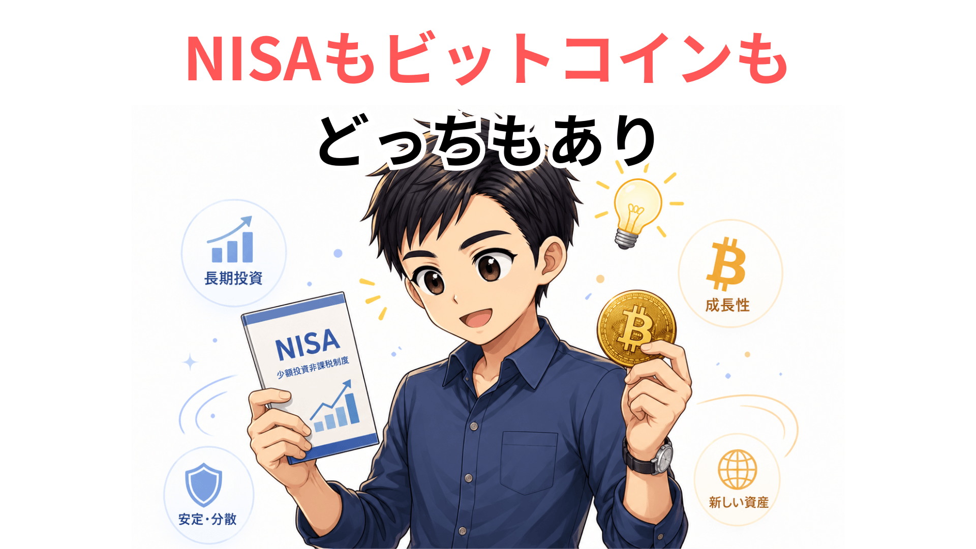 NISAはできてもビットコインは怖い？違いを初心者向けに解説